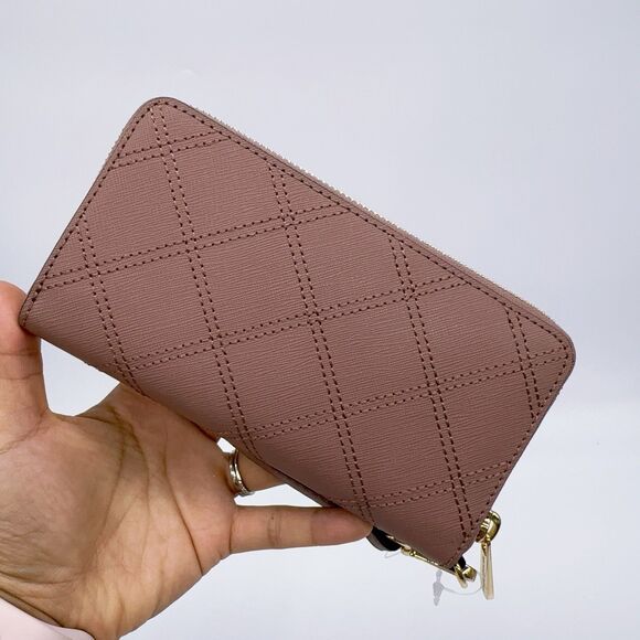 Michael Kors Jet Set Travel Large Coin Phone Case Wallet Wristlet Leather MF NWT - Picture 3 of 9